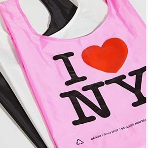 NWT BAGGU I ❤️ NY Standard Size Reusable Bags - Discontinued Patterns